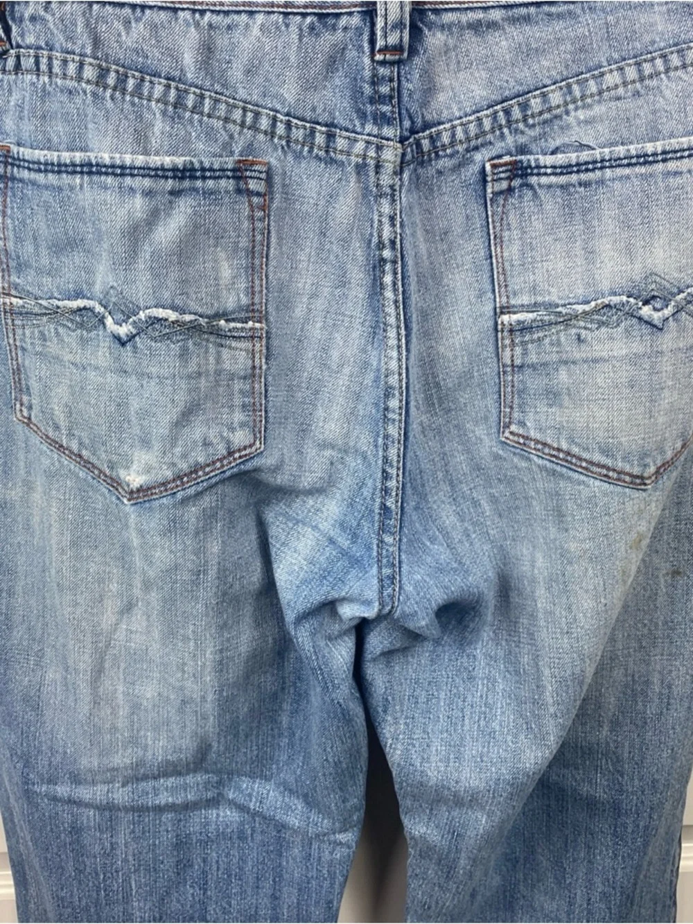 Paco Jeans Men’s 34x32 Denim Baggy Loose Fit Hip Hop Y2K Light Vintage Wash